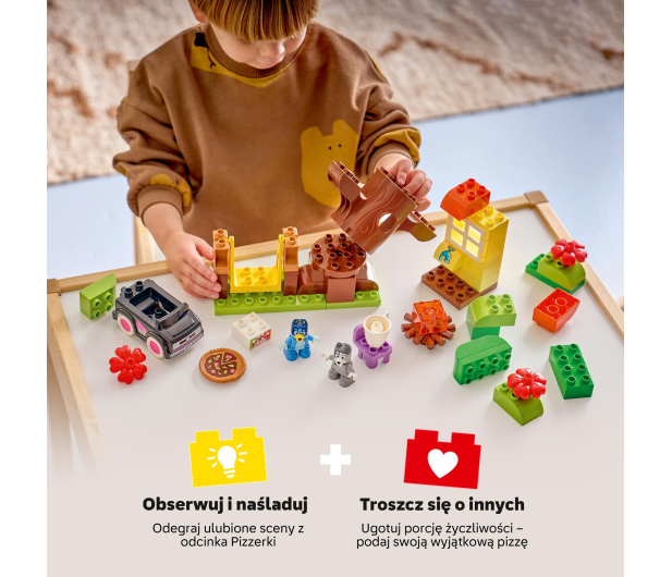 LEGO DUPLO BLUEY 10469 Pizzerki z Muffinką i Blue - 1529686 - zdjęcie 5